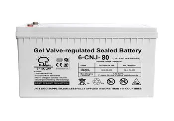 12V 80AH solarni gel-baterija